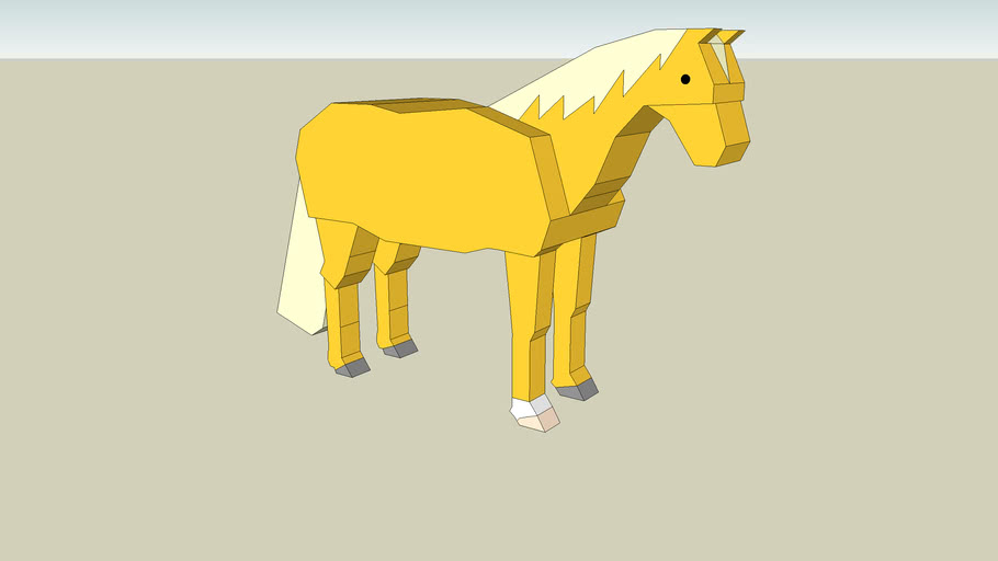 Shetland Pony #2 | 3D Warehouse