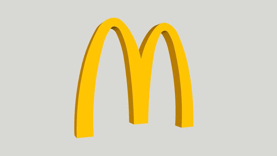 MCDONALD'S LOGO | 3D Warehouse