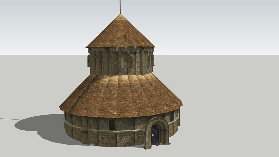 Church Of The Holy Sepulchre Of Cambridge Round Church 3d Warehouse