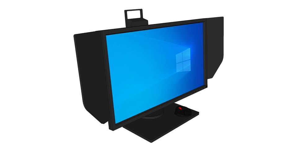 Benq Zowie Xl2546 24 5 Wide Monitor 3d Warehouse