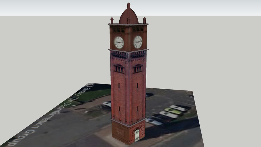 West Bromwich Clock Tower 3D Warehouse