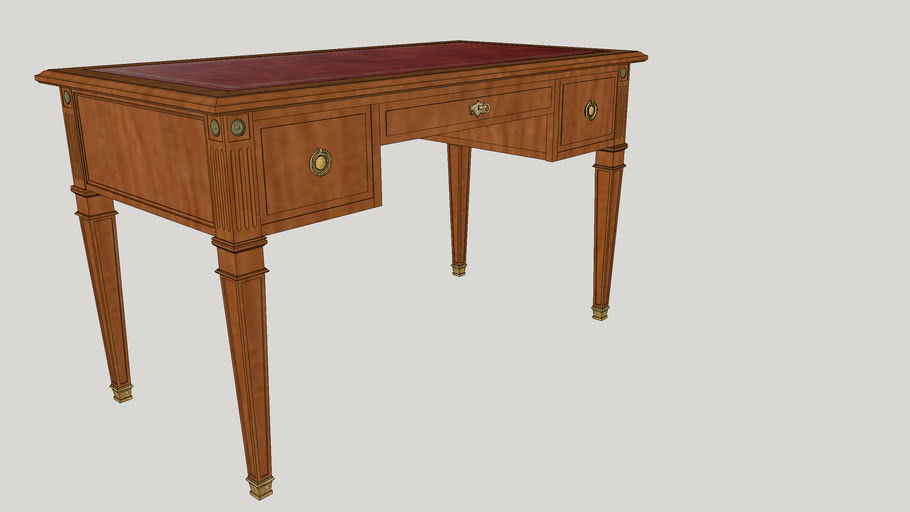 Bureau Style Louis Xvi 3d Warehouse