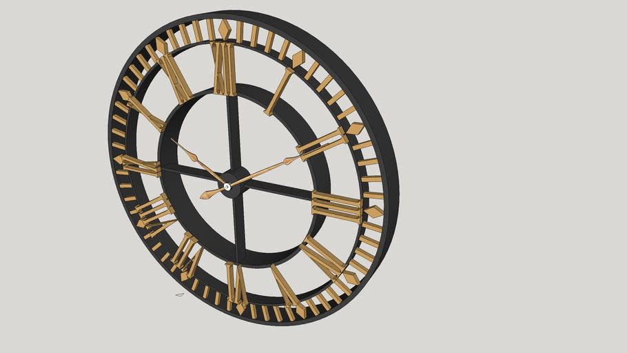 Latin clock 3D Warehouse