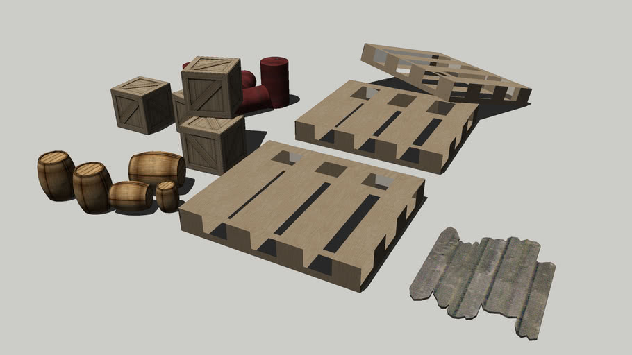 Shop/Cargo Components 3D Warehouse