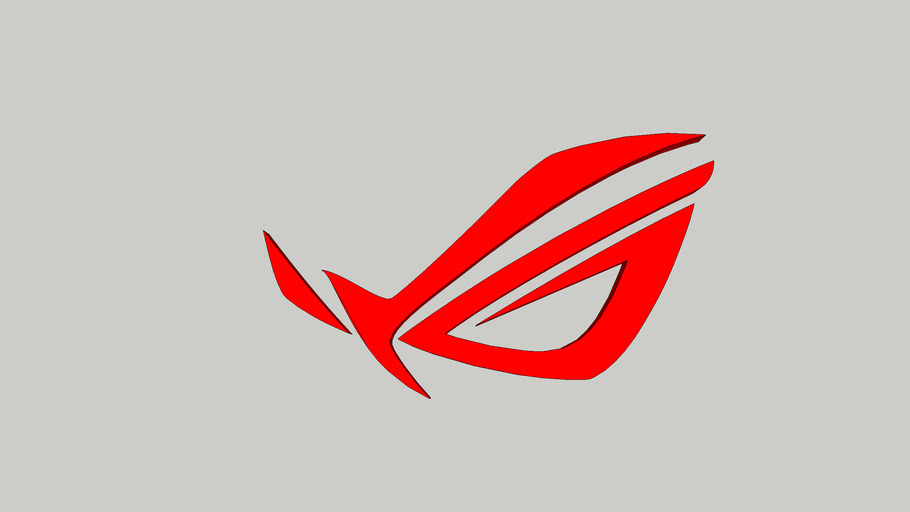 Asus ROG Logo | 3D Warehouse