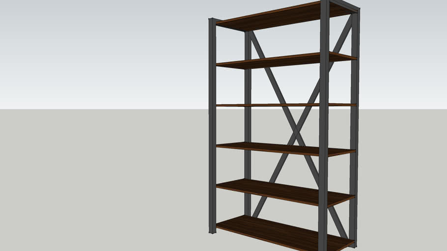 Industrial Shelf | 3D Warehouse