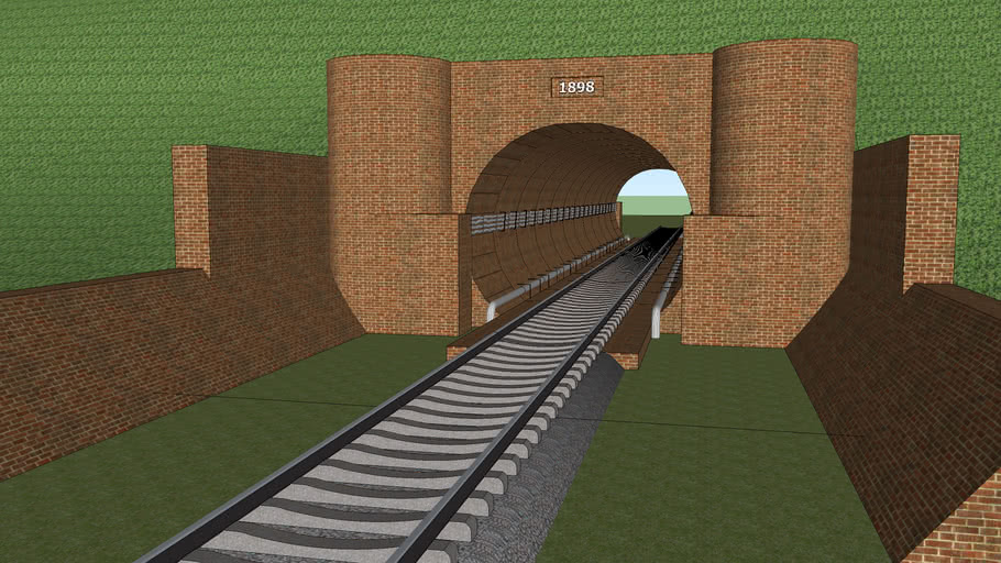 Railway Tunnel 3D Warehouse