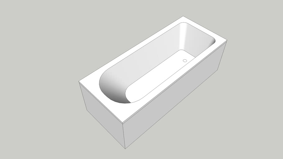Bathtub low polygon | 3D Warehouse