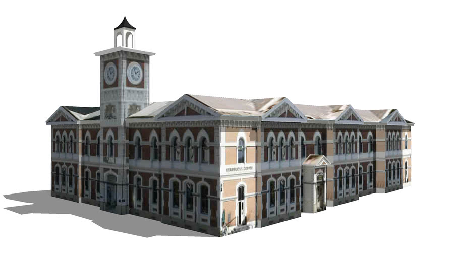 Old Chief Post Office, Christchurch, New Zealand 3D Warehouse