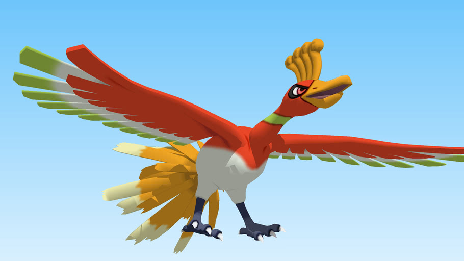 Ho Oh Pokemon X And Y 3d Warehouse