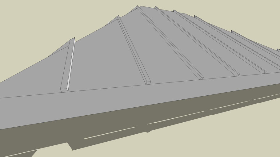 hip roof 1 3D Warehouse