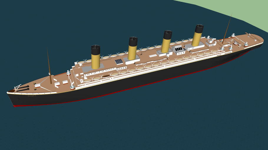 RMS Olympic (1920) | 3D Warehouse