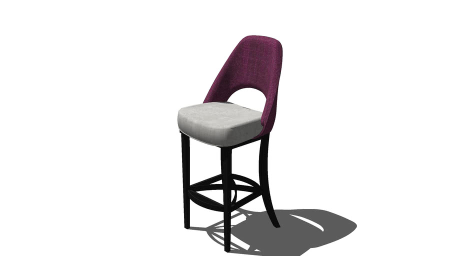 Modern Bar Chair 3D Warehouse