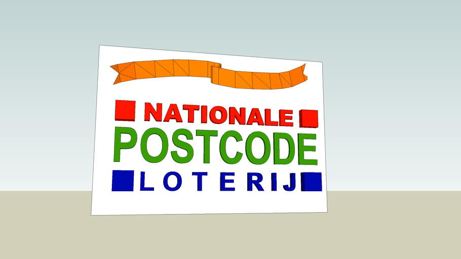Nationale Postcode Loterij Logo 3d Warehouse