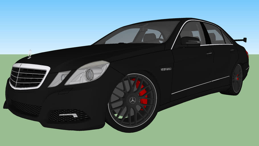 Mercedes Benz E Class W212 Amg V8 Biturbo 3d Warehouse