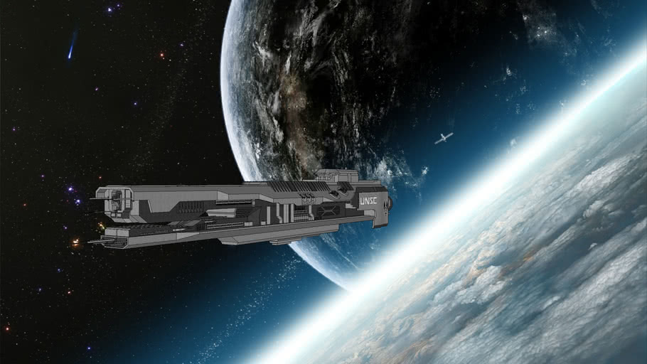 UNSC Charon class frigate | 3D Warehouse