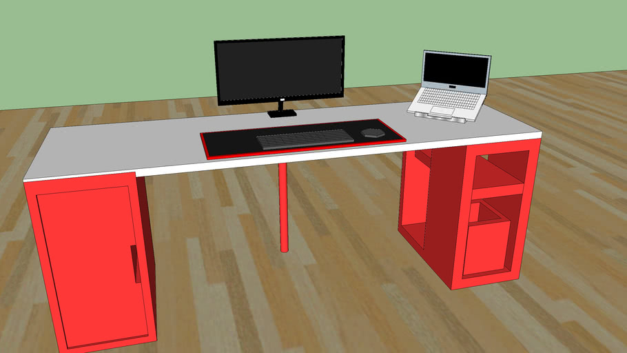 Bureau ordinateur | 3D Warehouse