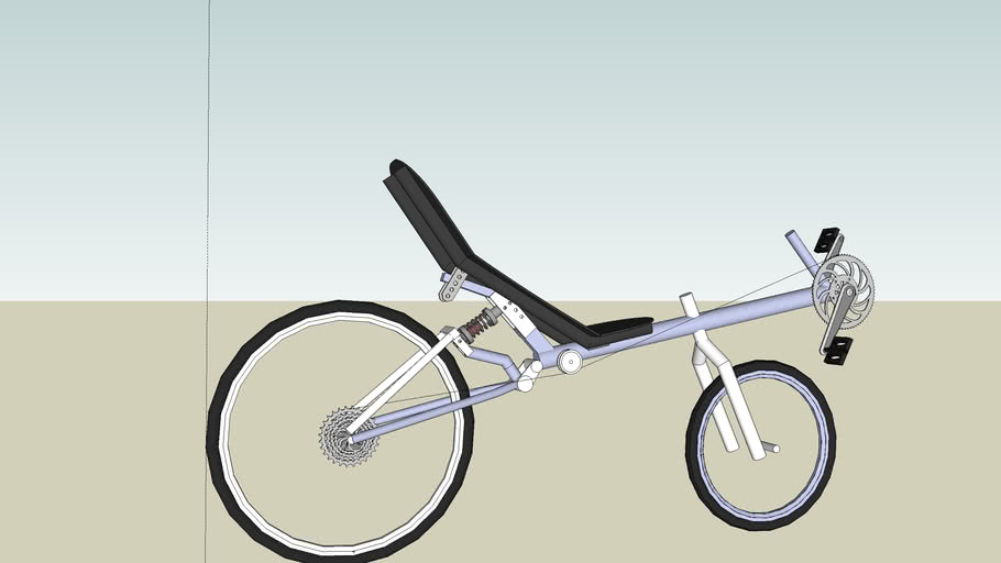 full suspension recumbent bike