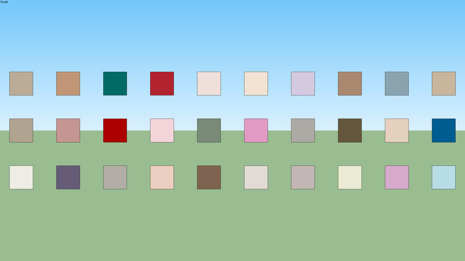 SW Paint Palette 20 | 3D Warehouse