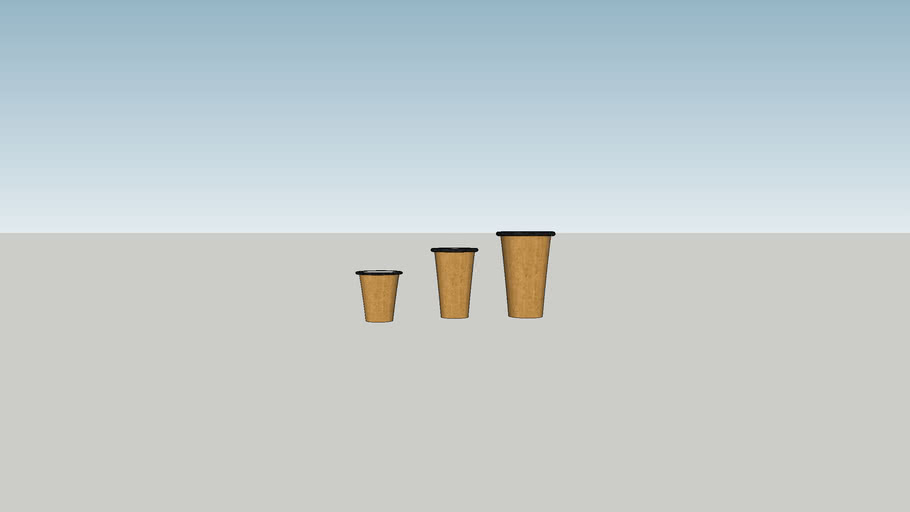Paper cup | 3D Warehouse