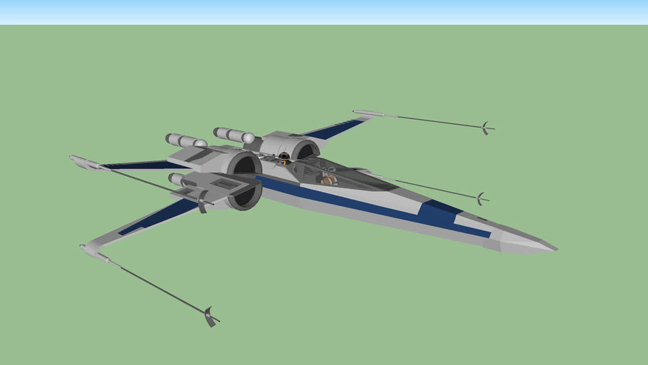 Resistance T 70 X Wing 3d Warehouse
