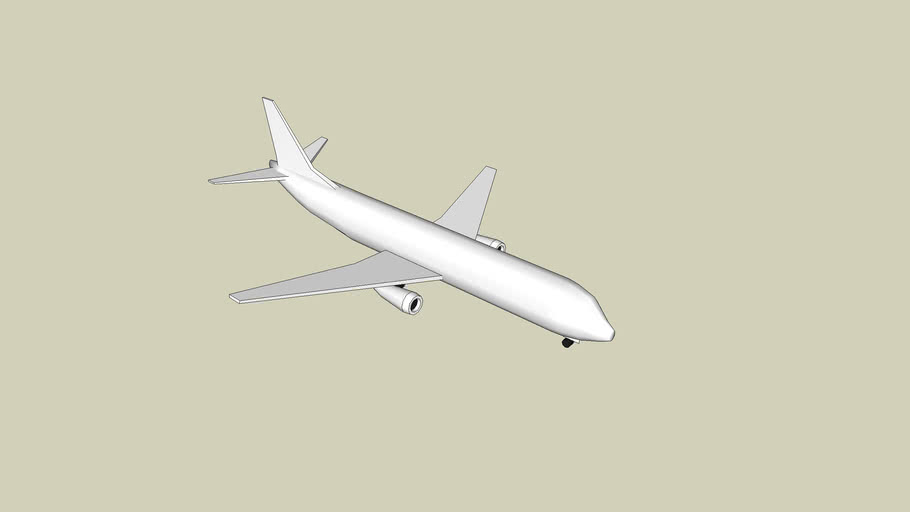 Airplane of geofs 3D Warehouse