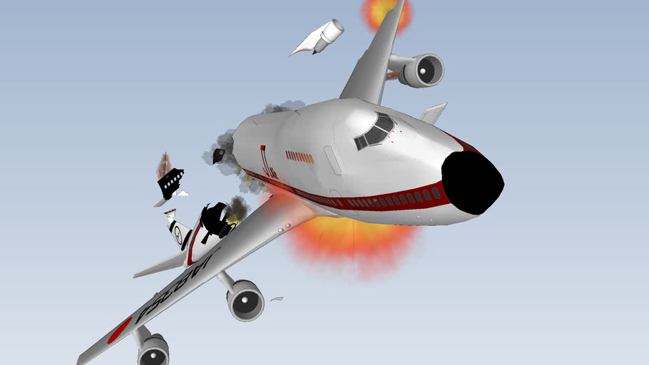 Airplane Crash 3D Warehouse