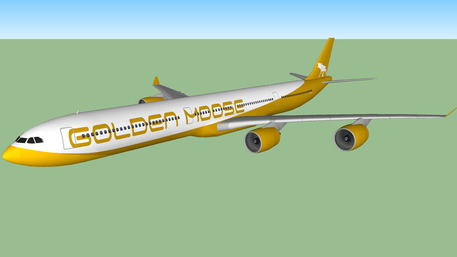Golden Moose Airways A340-641 (2013)