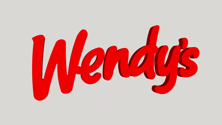 WENDY'S LOGO | 3D Warehouse