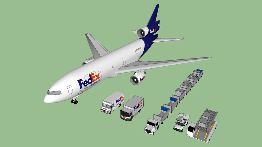 fedex 3D Warehouse