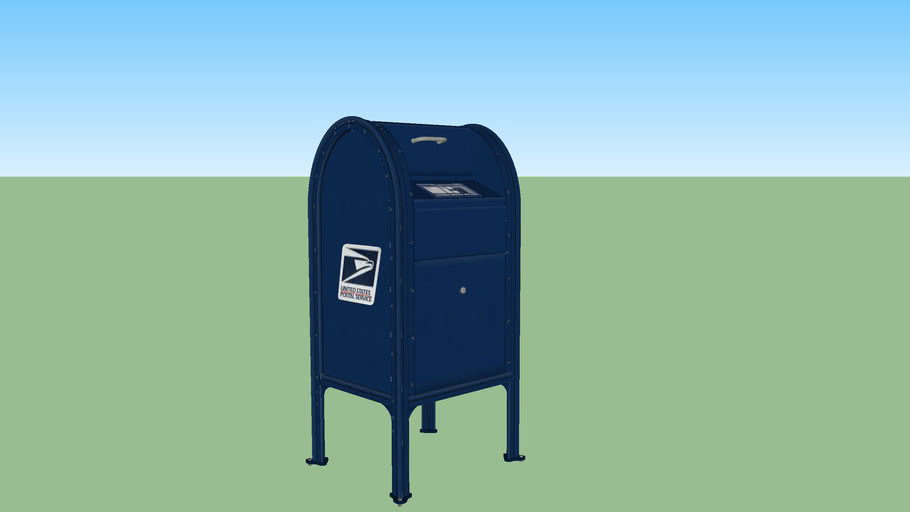 Mail Collection box 3D Warehouse