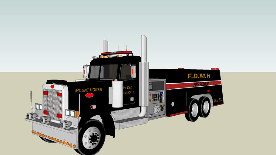 FIRE TRUCK (Fire Dep.MOUNT HOREB) 3D Warehouse