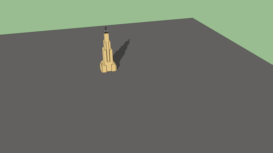 Empire State Building No Detail 3d Warehouse