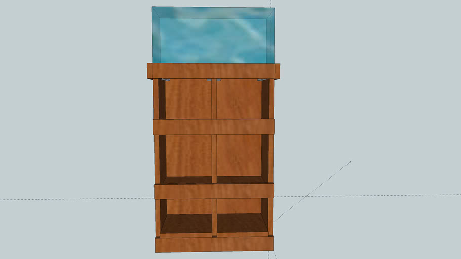 fish tank shelving
