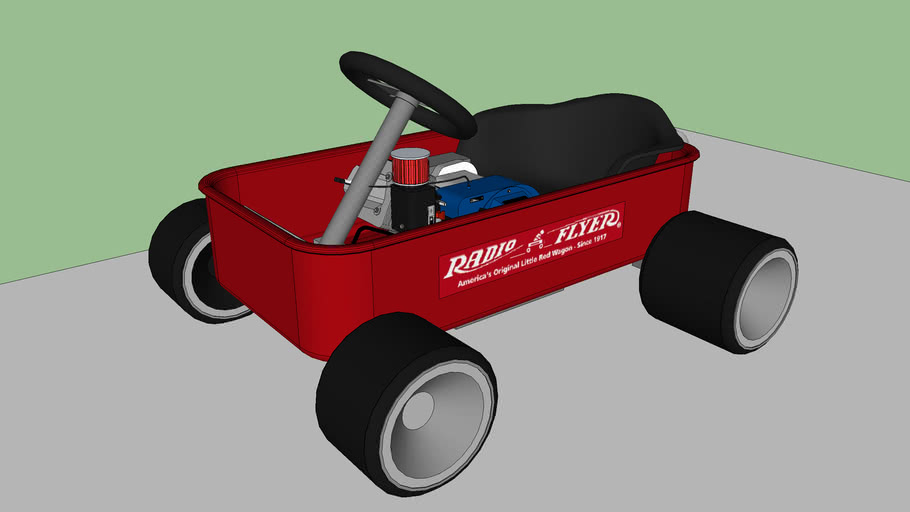 radio flier go kart