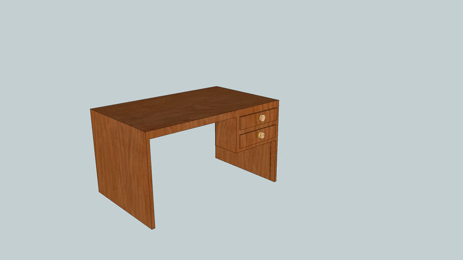 table with drawers
