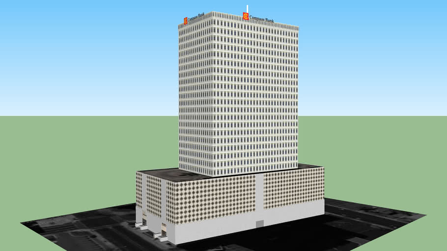 Compass Bank Building 3D Warehouse