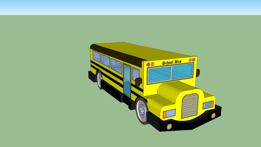 School Bus | 3D Warehouse