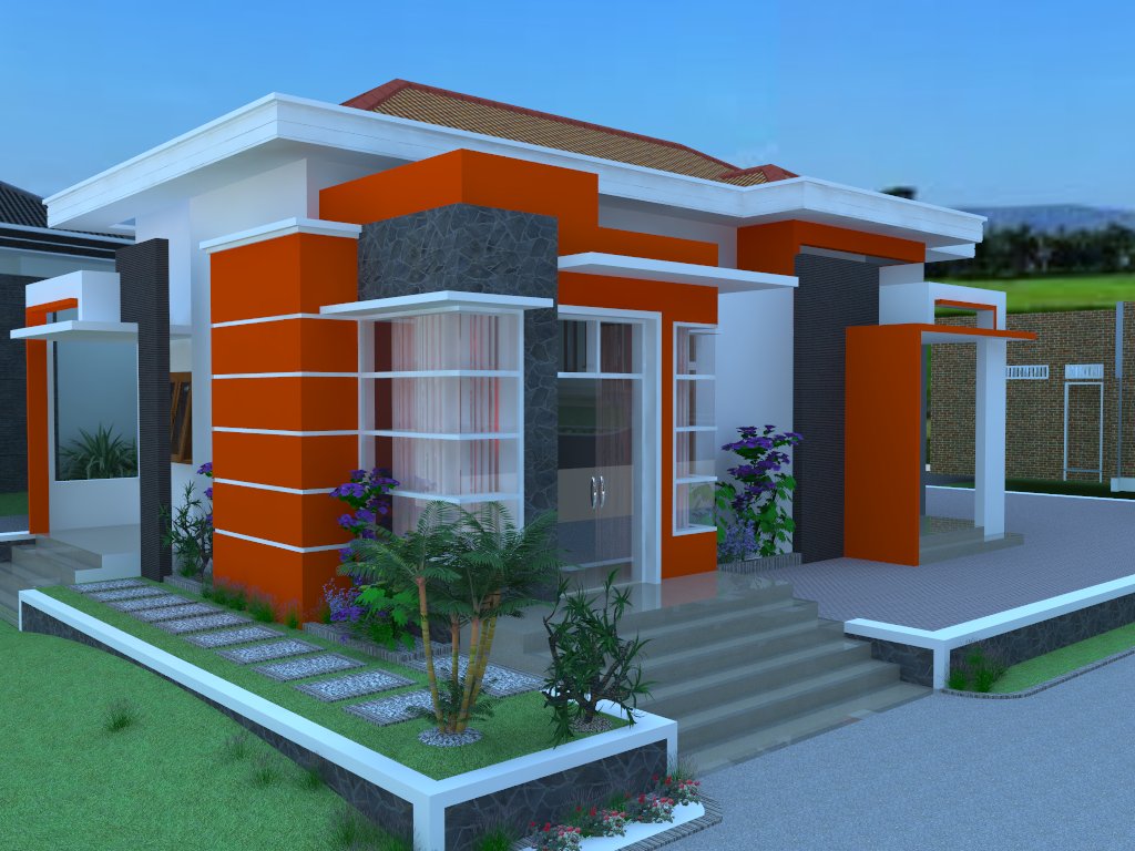 Rumah Minimalis Futuristik  Kumpulan Desain Rumah Minimalis