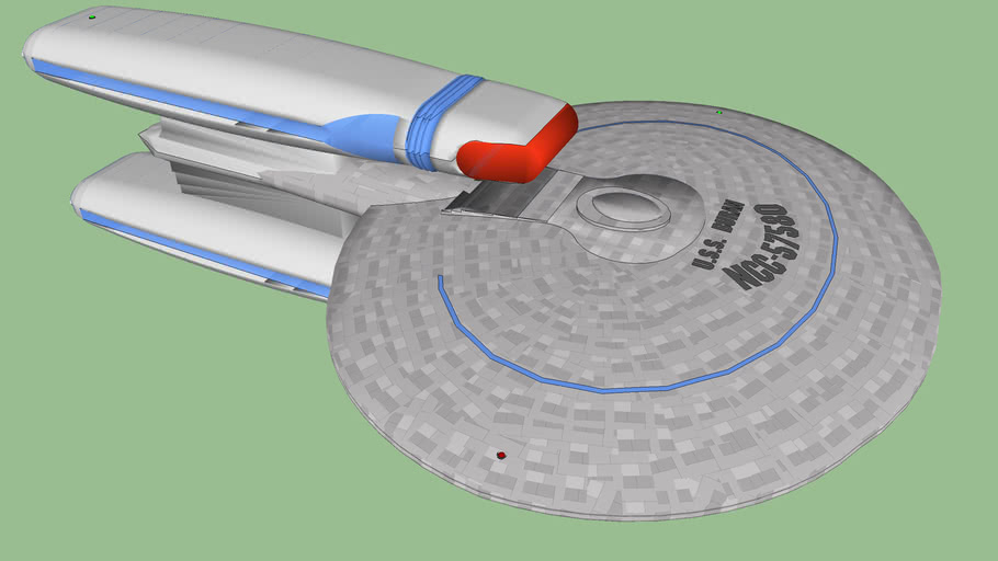 USS Buran (revised)(Star Fleet Ship at Wolf 359) | 3D Warehouse