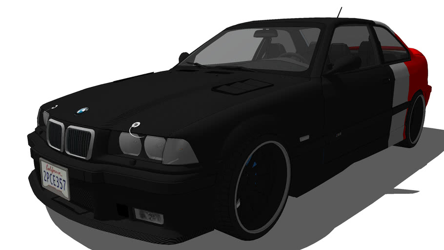 Bmw e36 3d модель