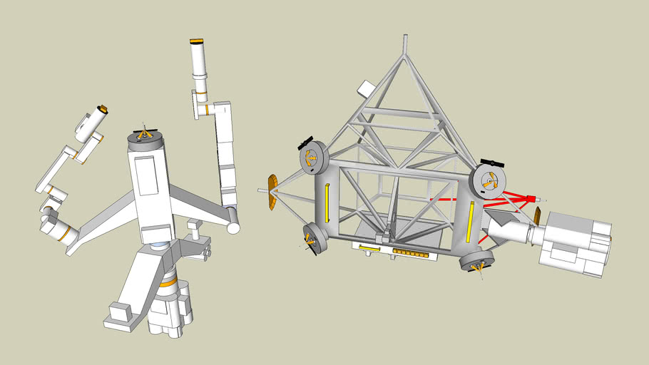 Dextre & Mobile Base System (ISS Modules) 3D Warehouse