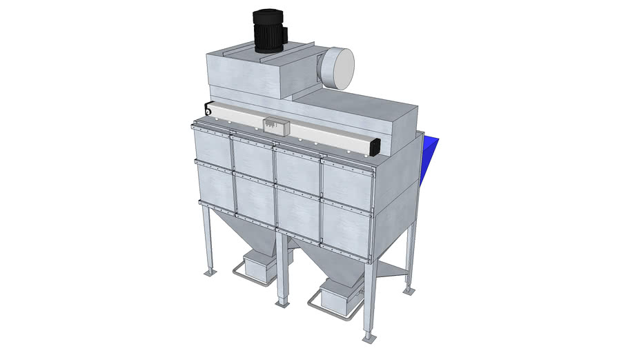 Dust Collecting Unit Nederman FMCZ | 3D Warehouse