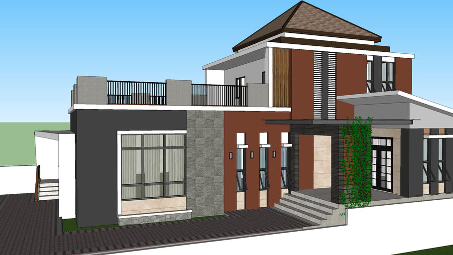 Populer 62+ Download Desain Rumah Minimalis Sketchup 8