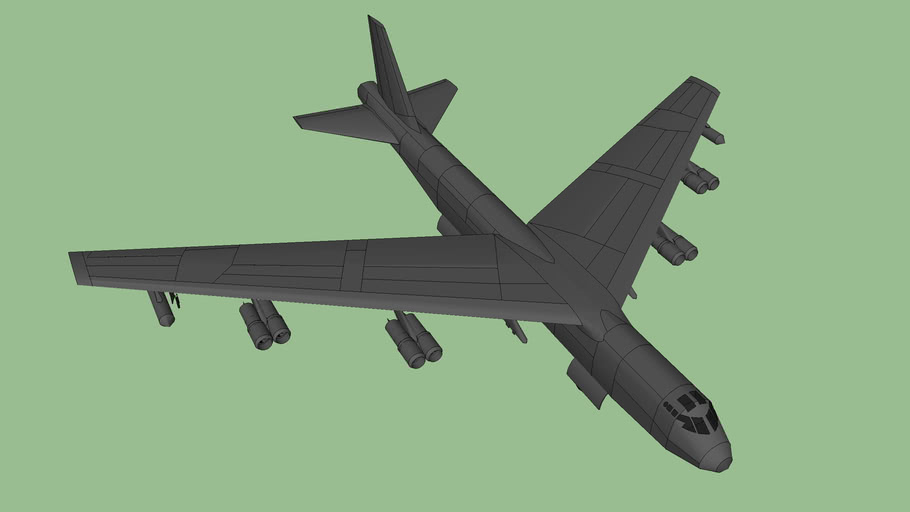 Boeing B-52 Stratofortress | 3D Warehouse