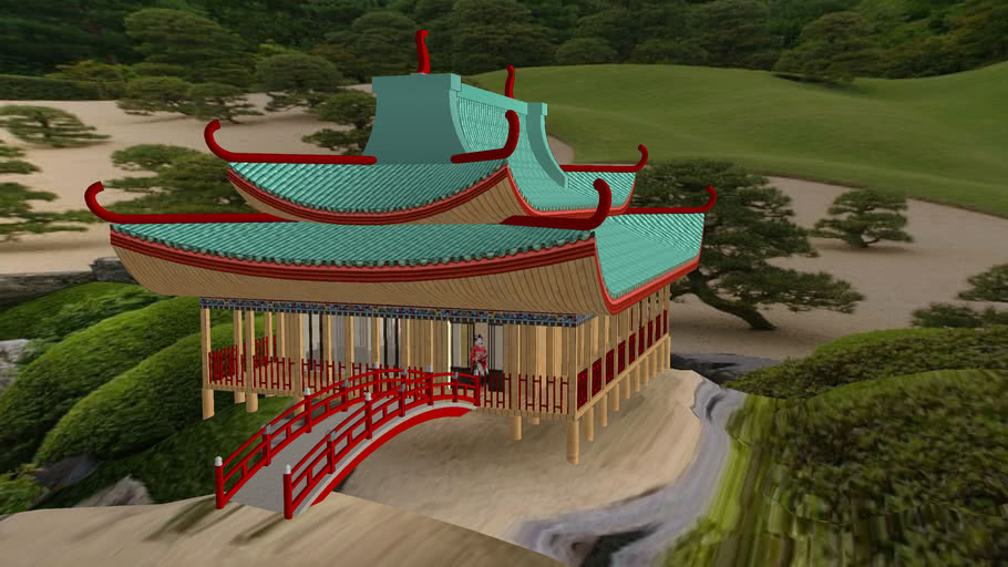 Japanese Tea House Updated 3d Warehouse