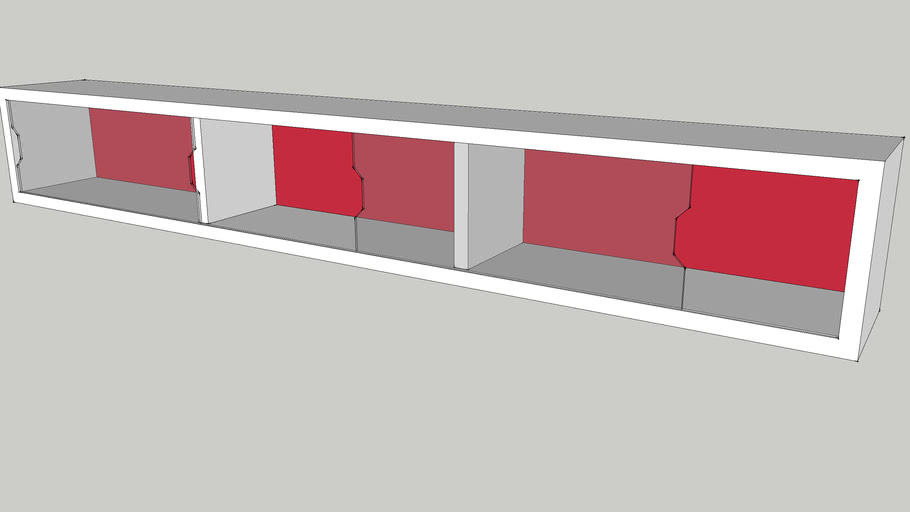Ikea Odda Wandschrank Mit Schiebetur 3d Warehouse