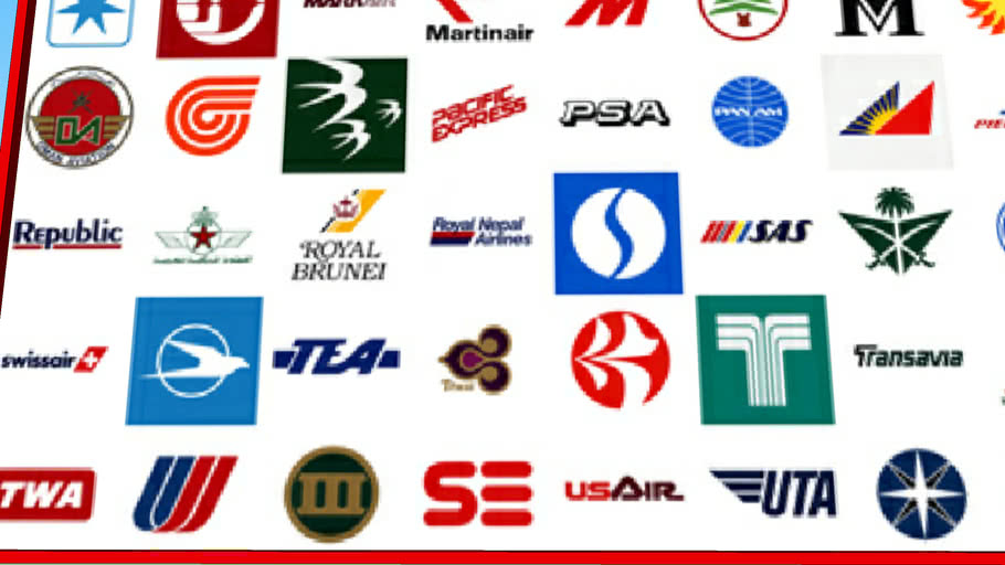 Airline Colors And Logos