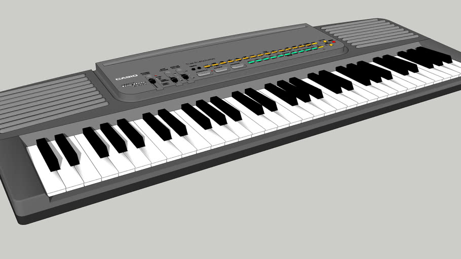 Casio Tone Bank CT-636 | 3D Warehouse