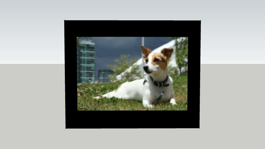 8x10 Digital Picture Frame 3D Warehouse